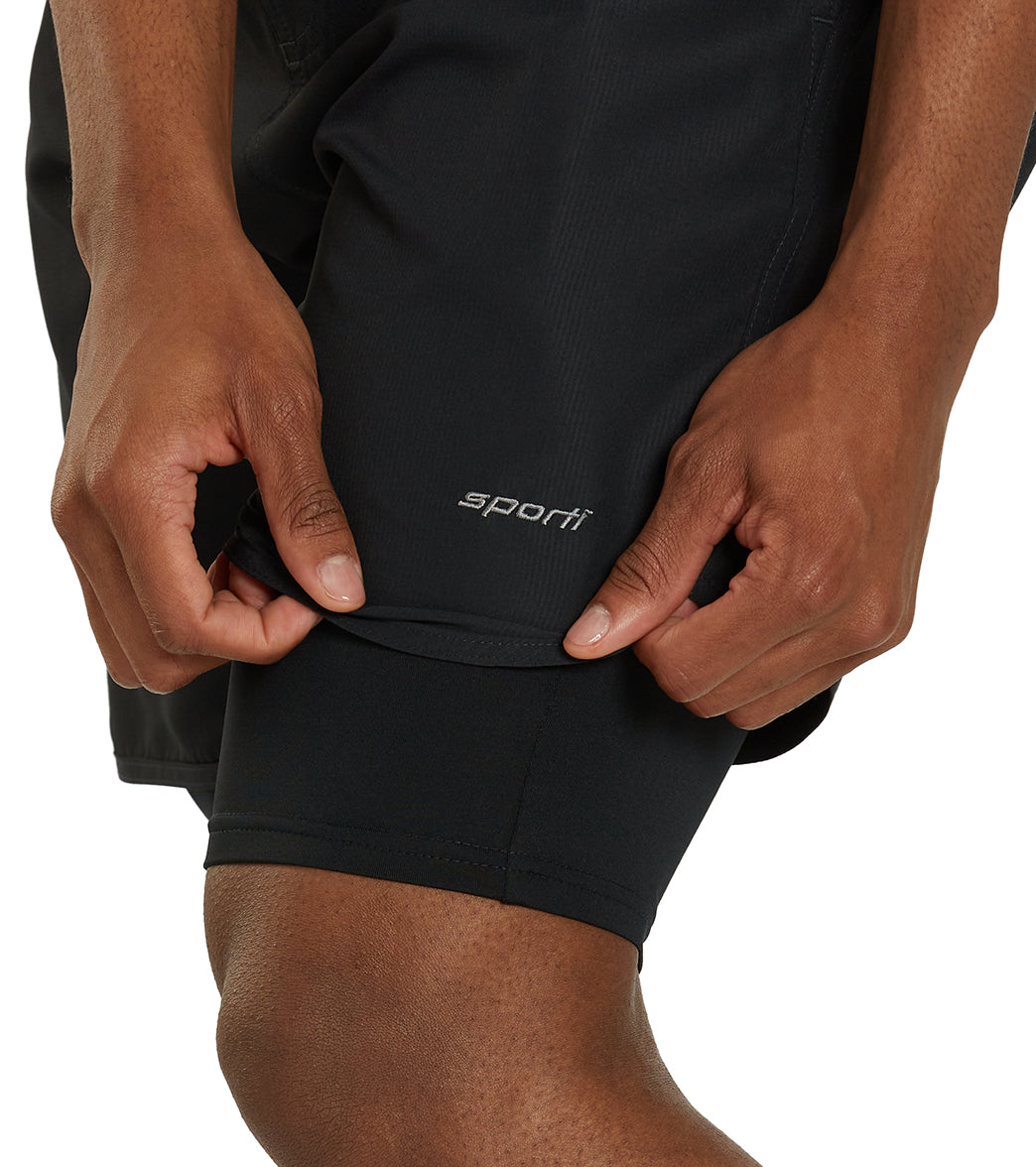 Sporti Men's Active Compressed Athletic Short II