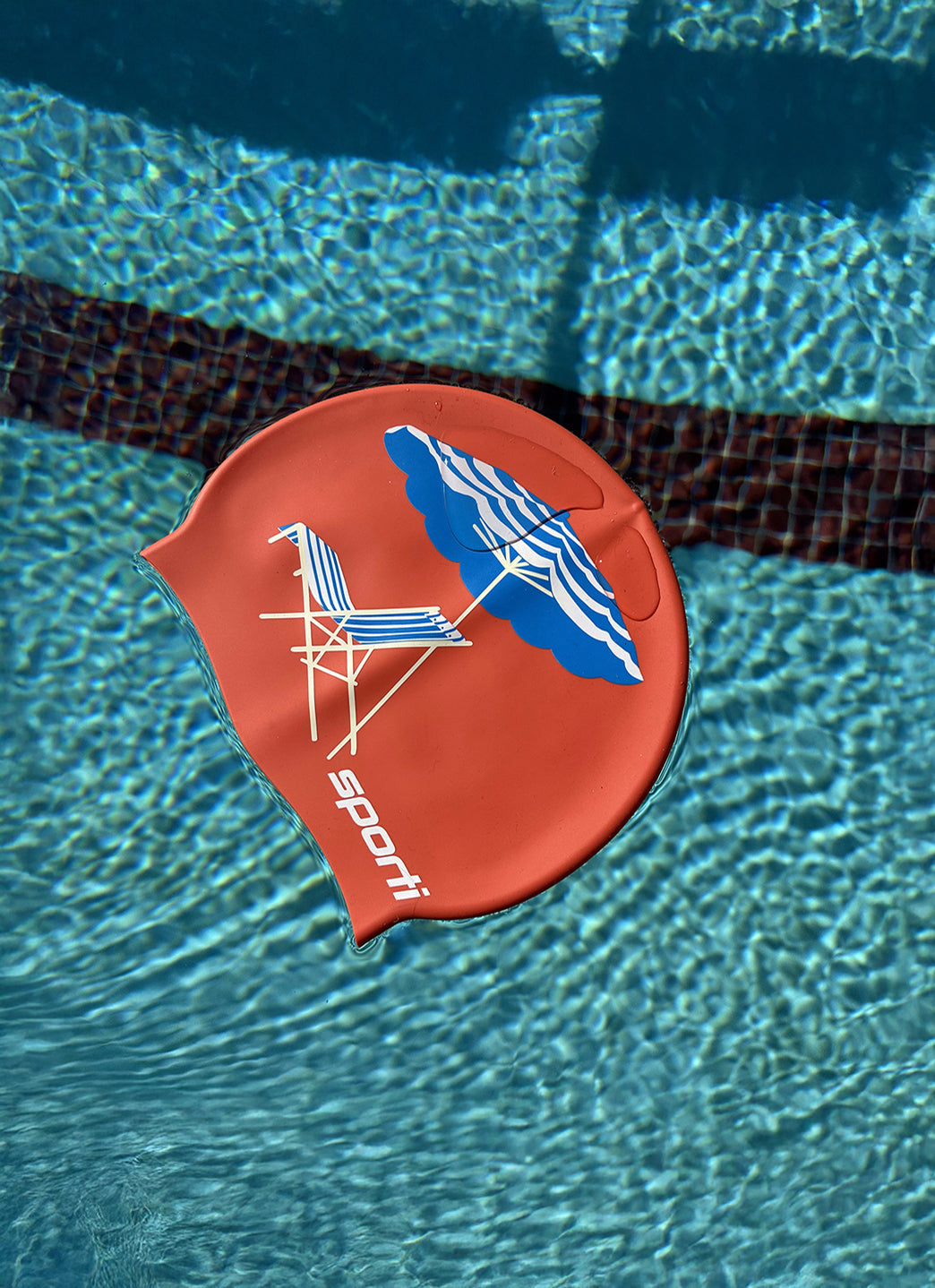 Sporti X Emma Weyant Beach Club Silicone Swim Cap