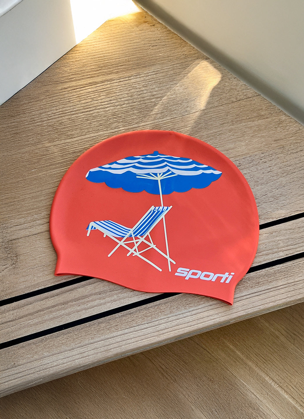 Sporti X Emma Weyant Beach Club Silicone Swim Cap