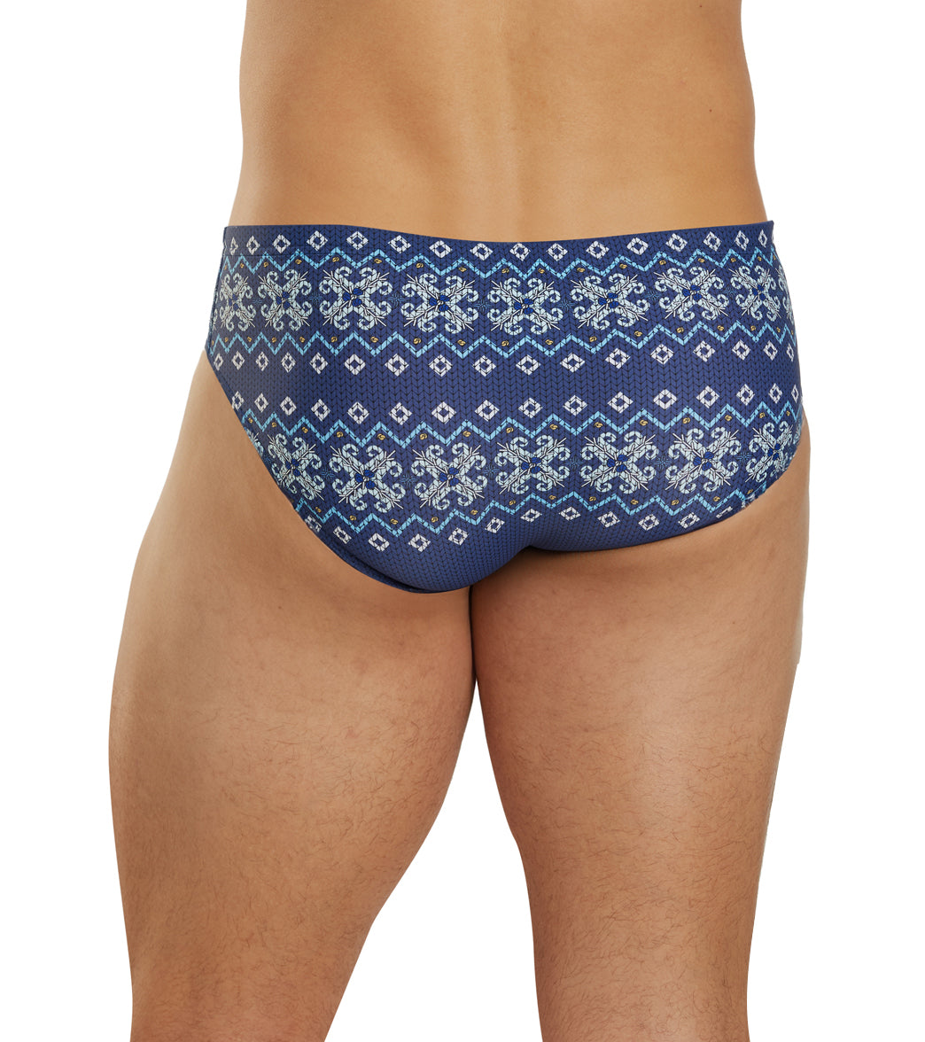 Sporti Granny Sweater Hanukkah Brief Swimsuit (26-40)