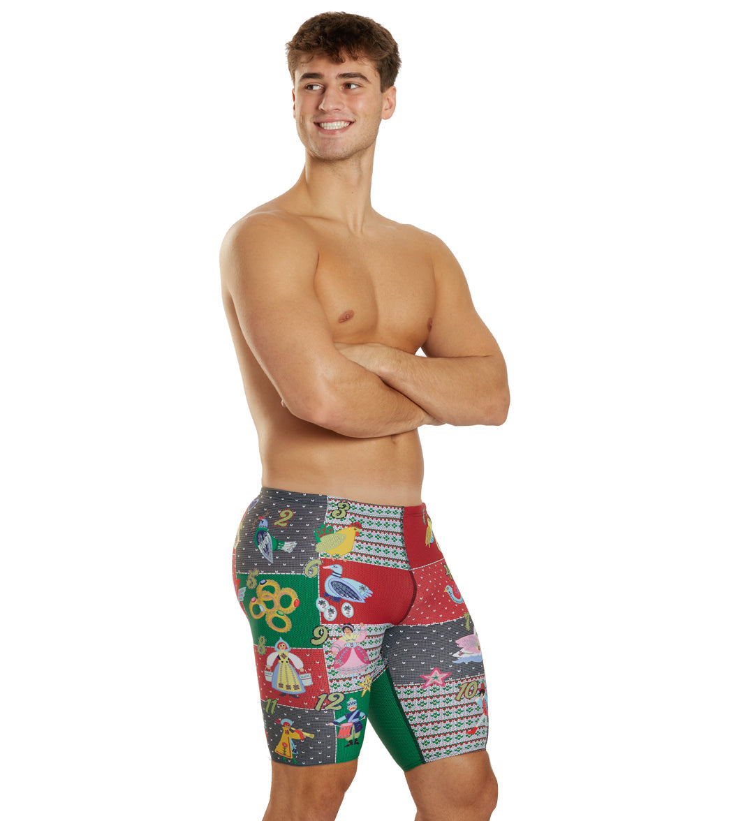Sporti Granny Sweater 12 Days Of Christmas Jammer Swimsuit (22-44)