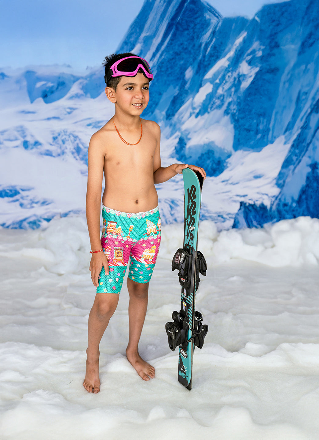 Sporti Granny Sweater Gingerbread Jammer Swimsuit (22-44)
