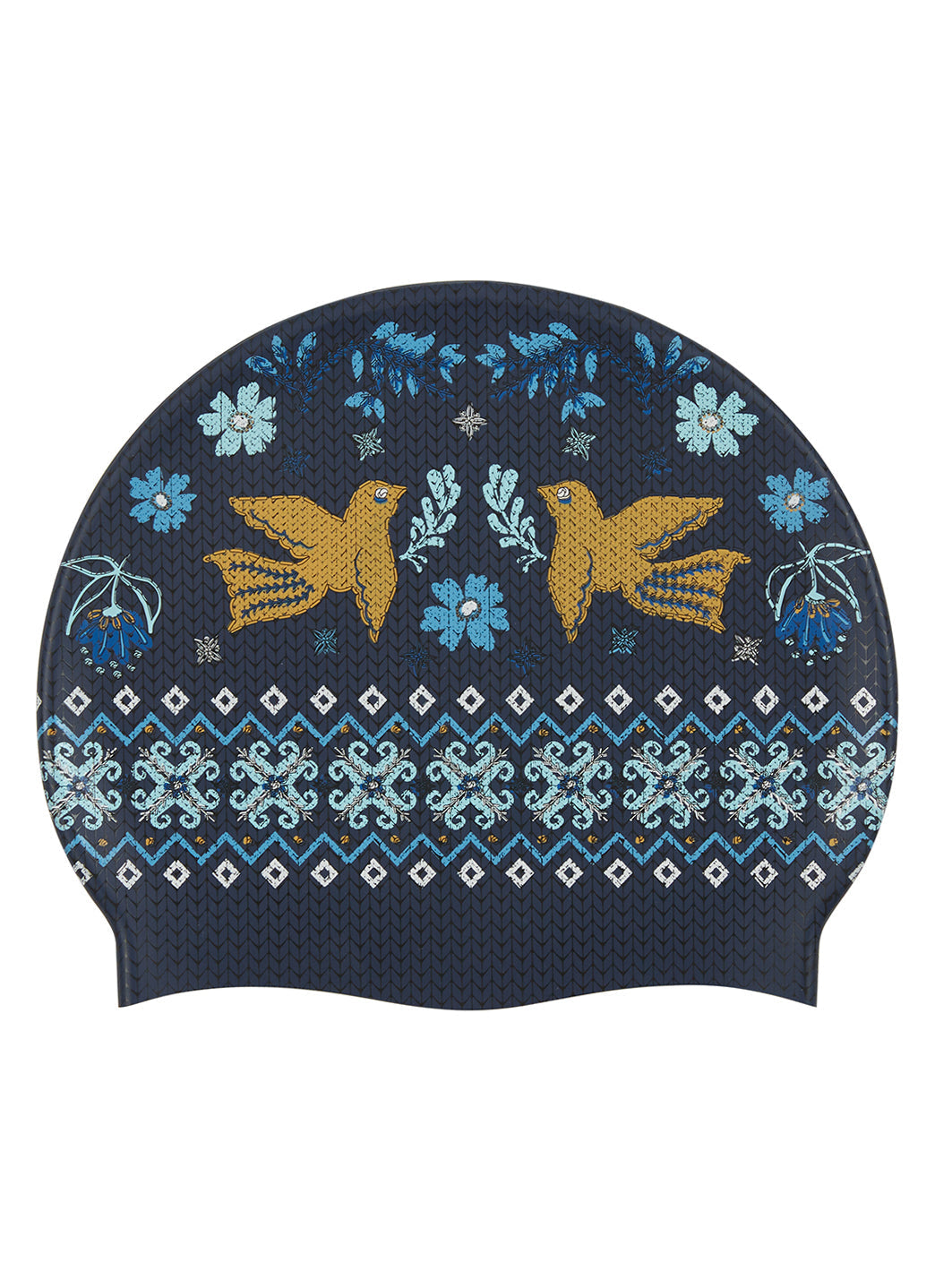Sporti Cozy Hanukkah Silicone Swim Cap