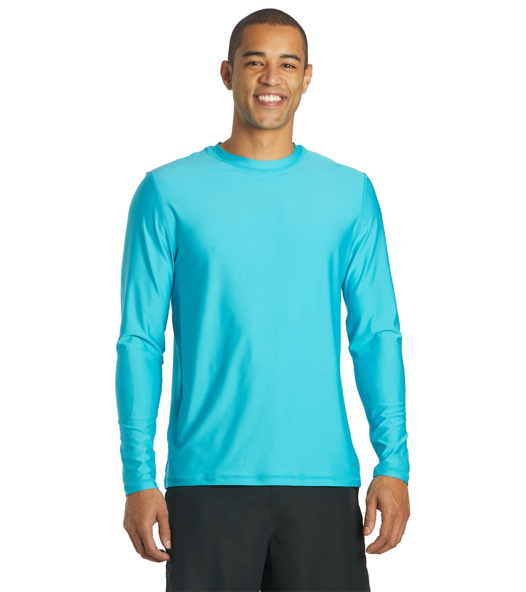 Sporti Men's L/S UPF 50+ Relax Fit Swim Shirt