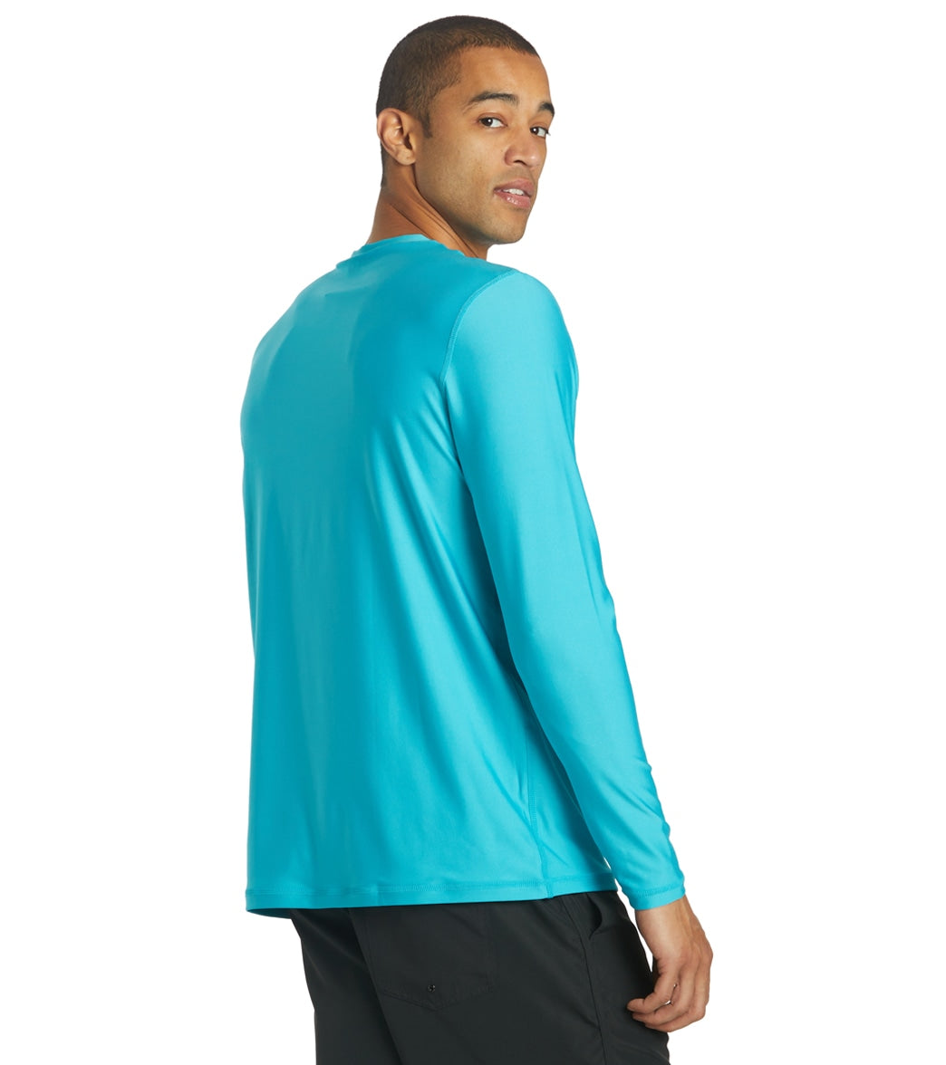 Sporti Men's L/S UPF 50+ Relax Fit Swim Shirt