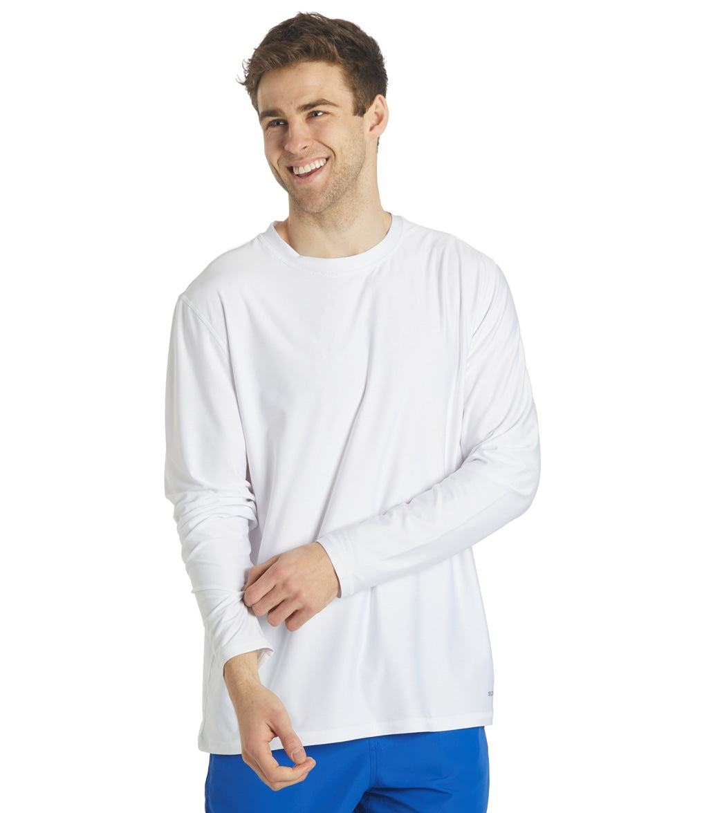 Sporti Men's L/S UPF 50+ Relax Fit Swim Shirt