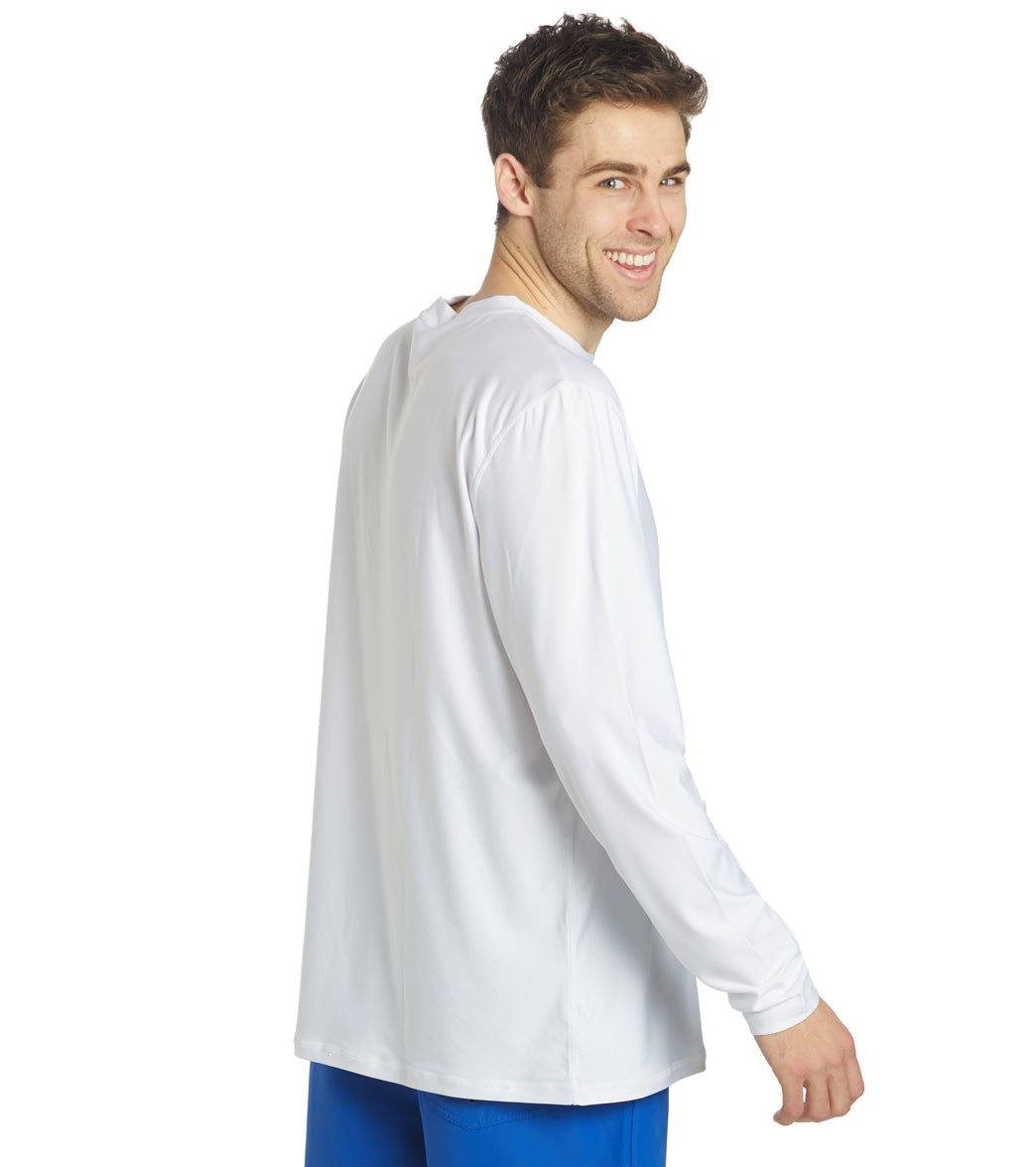 Sporti Men's L/S UPF 50+ Relax Fit Swim Shirt