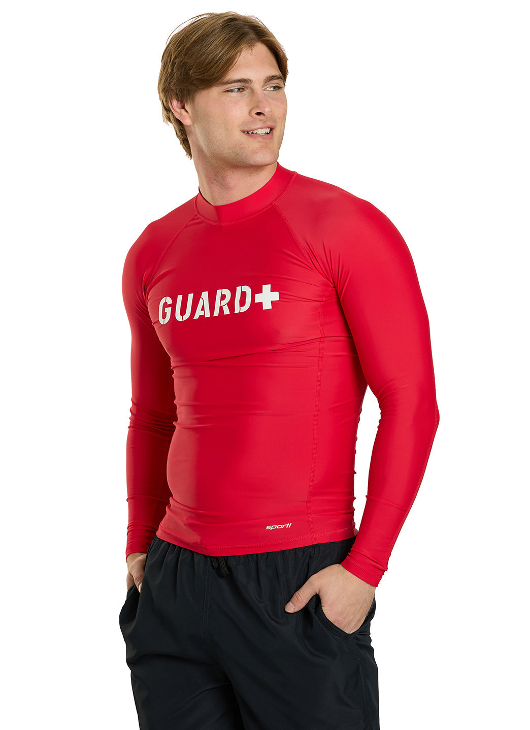 Sporti Guard Men's L/S Sport Fit Rash Guard
