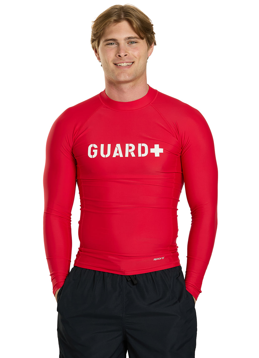 Sporti Guard Men's L/S Sport Fit Rash Guard