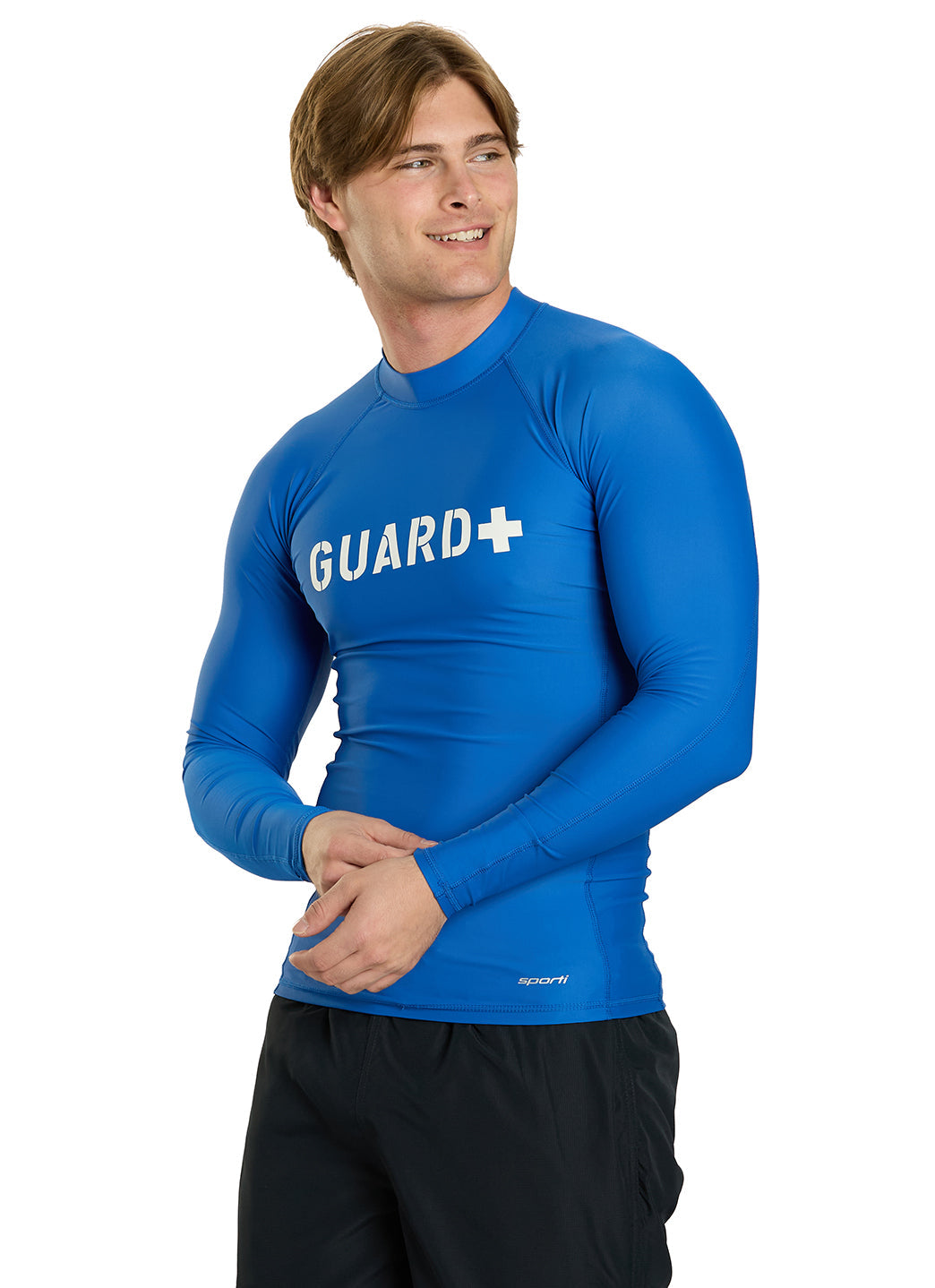 Sporti Guard Men's L/S Sport Fit Rash Guard
