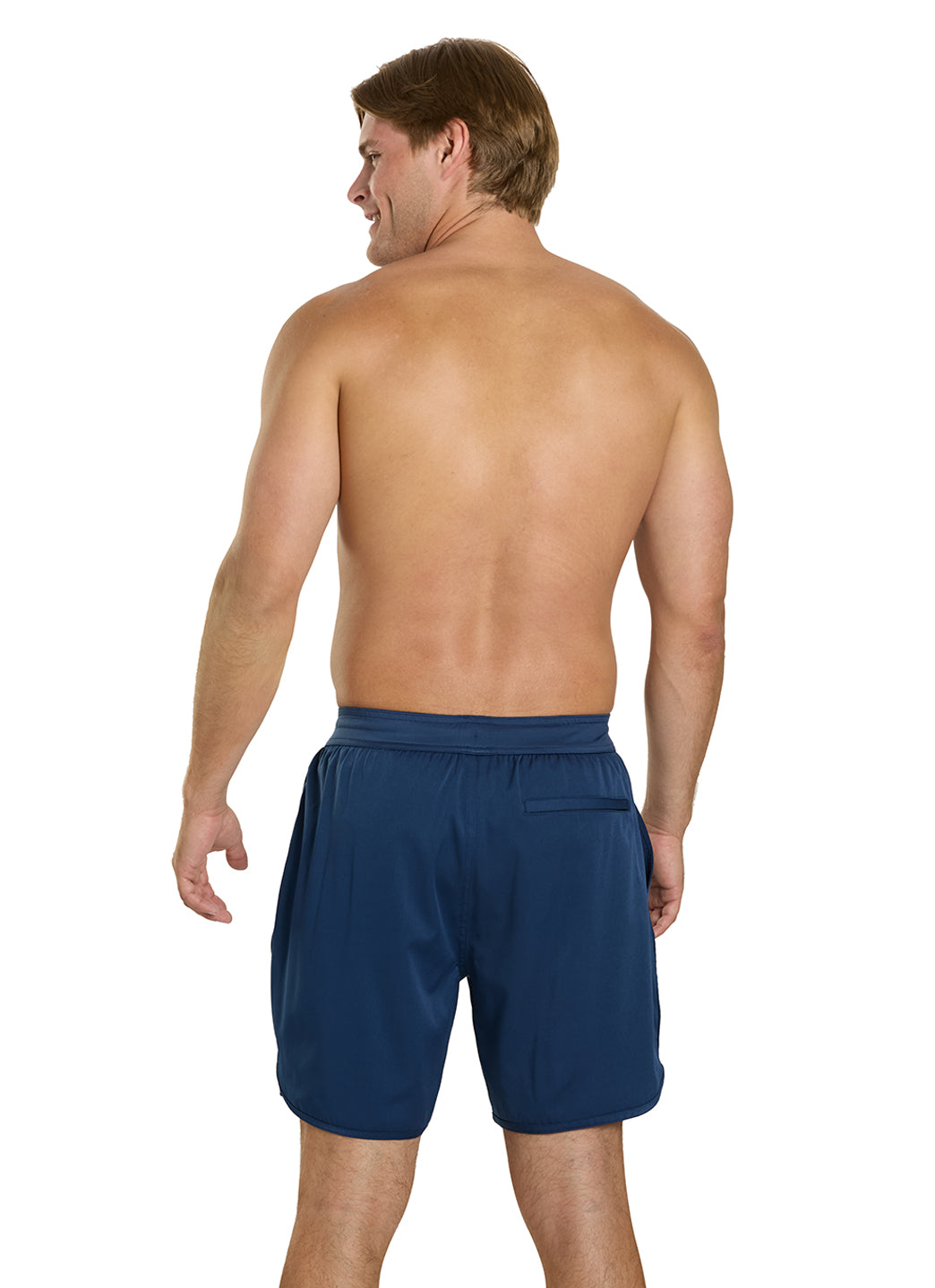 Sporti Men's Stretch Short With Compression Liner