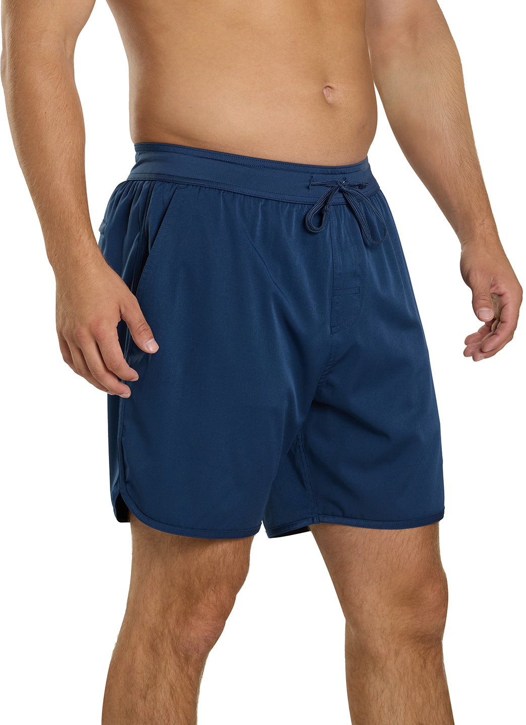 Sporti Men's Stretch Short With Compression Liner