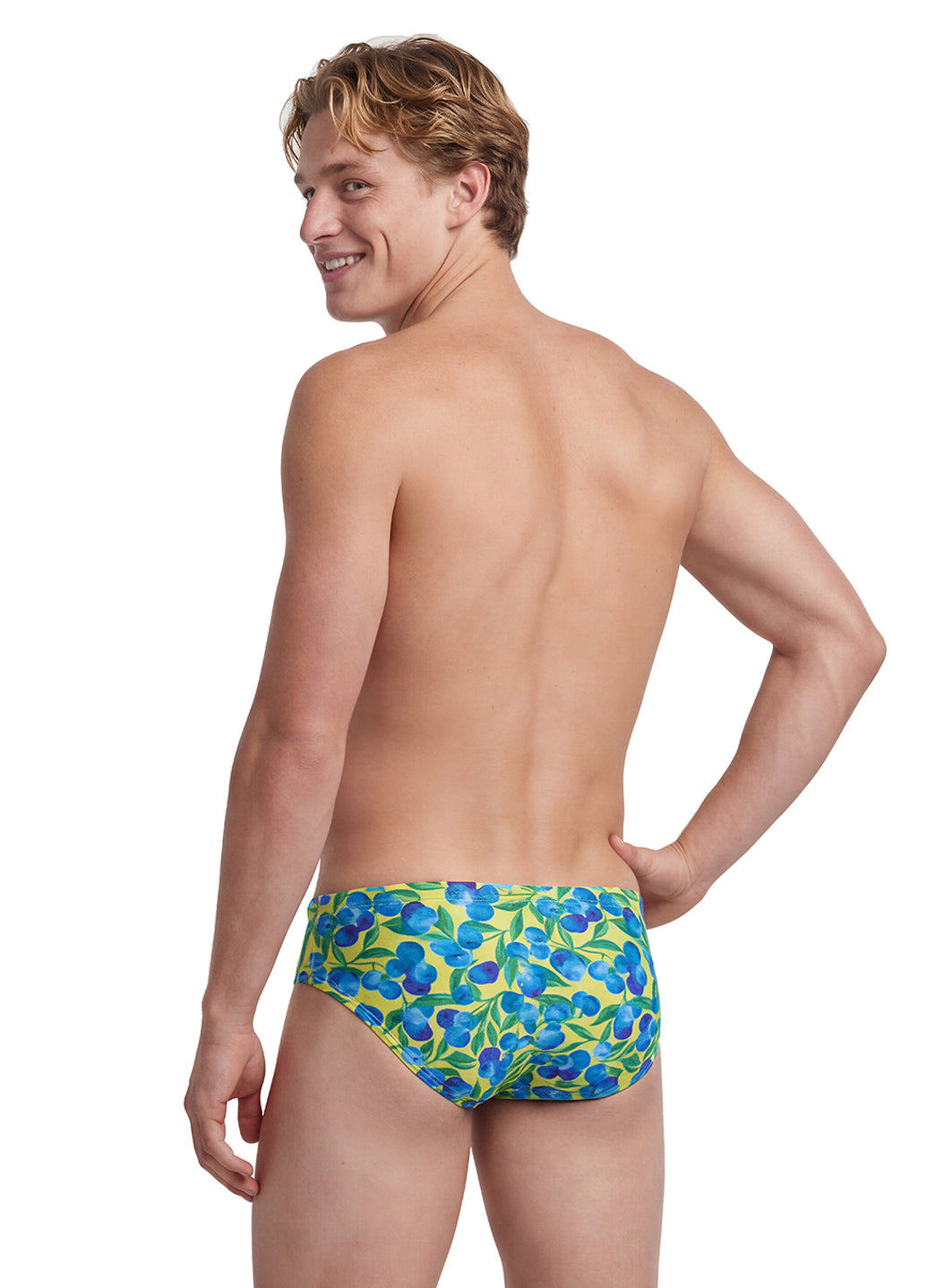 Sporti Blueberry Breeze Brief Swimsuit (26-40)