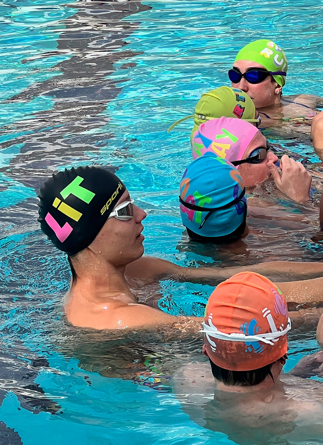 Sporti Rules Silicone Swim Cap