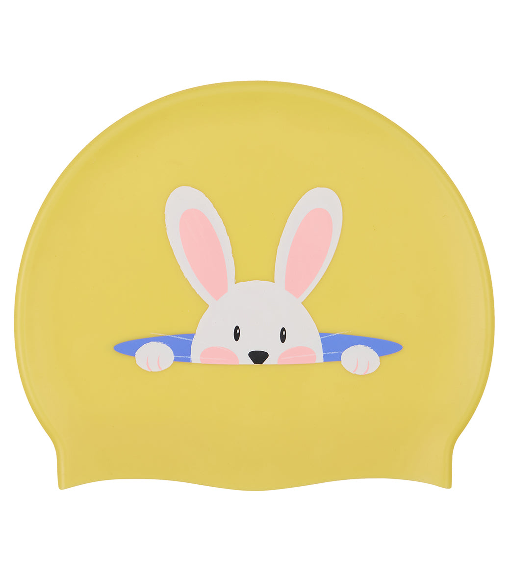 Sporti Bunny Surprise Silicone Swim Cap