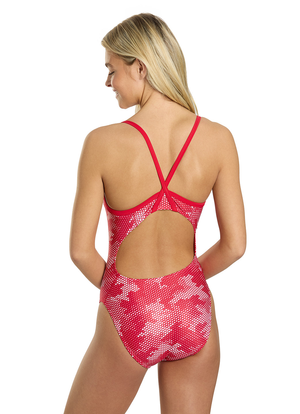 Sporti HydroLast Digi Camo Thin Strap One Piece Swimsuit (22-44)