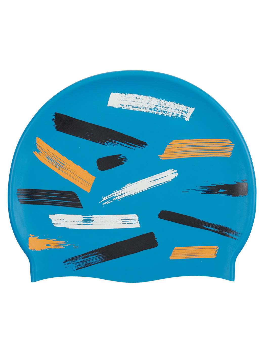 Sporti Paint Splash Silicone Swim Cap